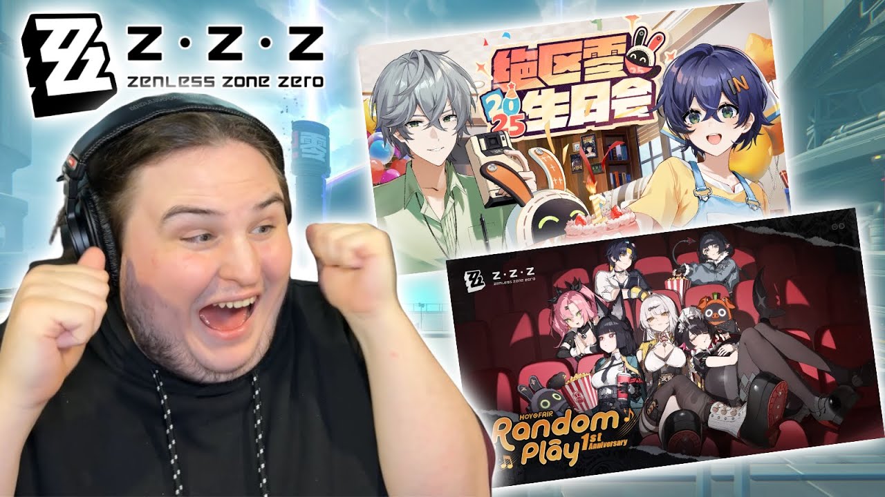 Zenless Zone Zero 2025 Bilibili Birthday Fest & Random Play Anniversary HoYoFair REACTION