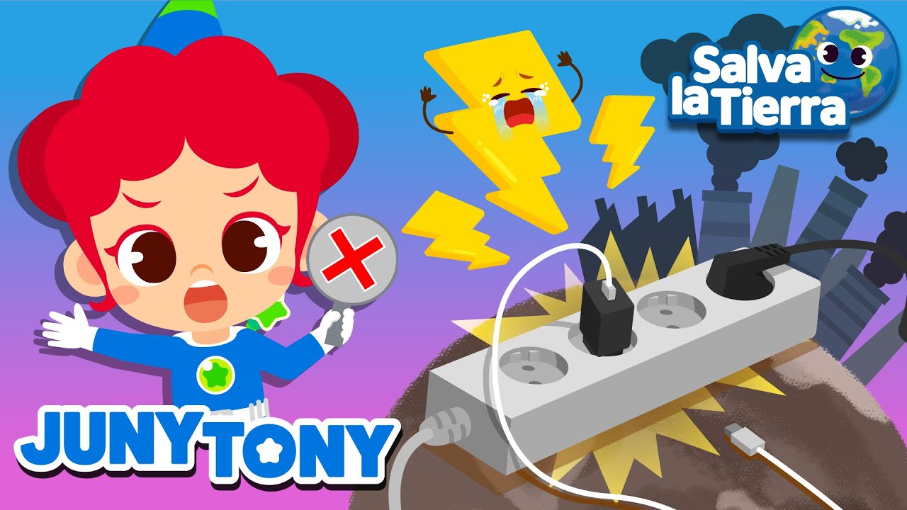Ahorremos Electricidad | Salvemos la Tierra | Canción del Medio Ambiente | JunyTony en español