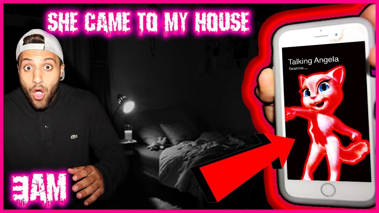*SCARY* DO NOT CALL TALKING ANGELA AT 3 AM! (she came to my house)