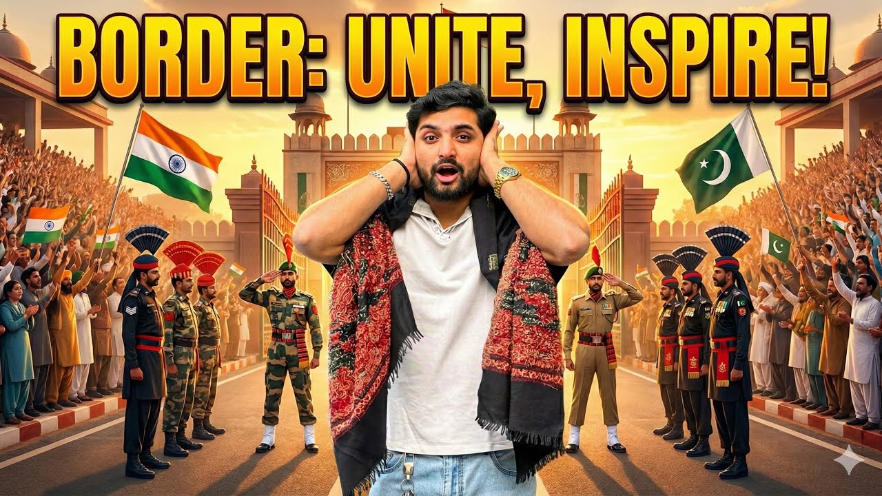 This Gave Me Goosebumps 😭🇮🇳 | Wagah–Attari Border Parade | India vs Pakistan | Part 6