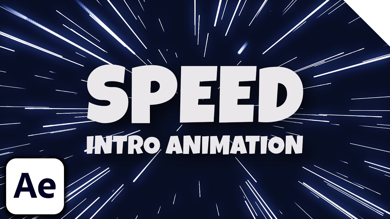 Как сделать Звездное Интро в After Effects - Speed intro After Effects tutorial