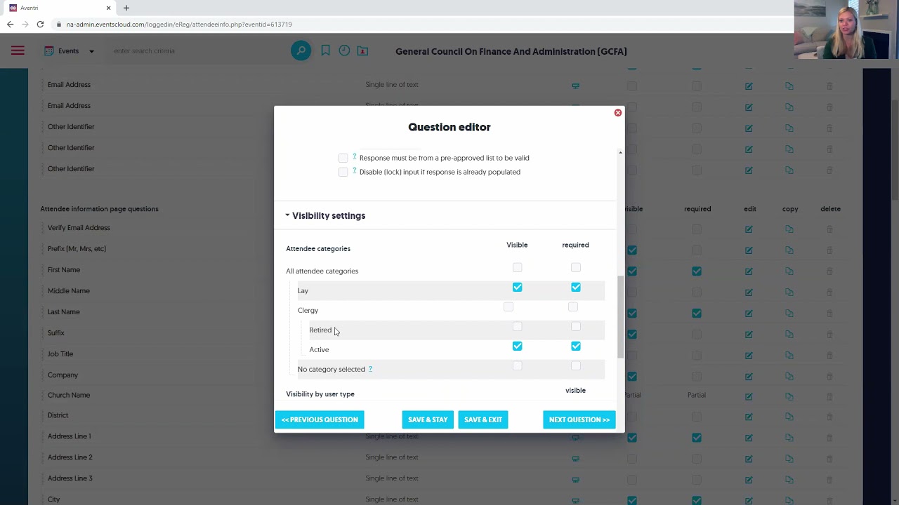Aventri 101 with UMCSupport