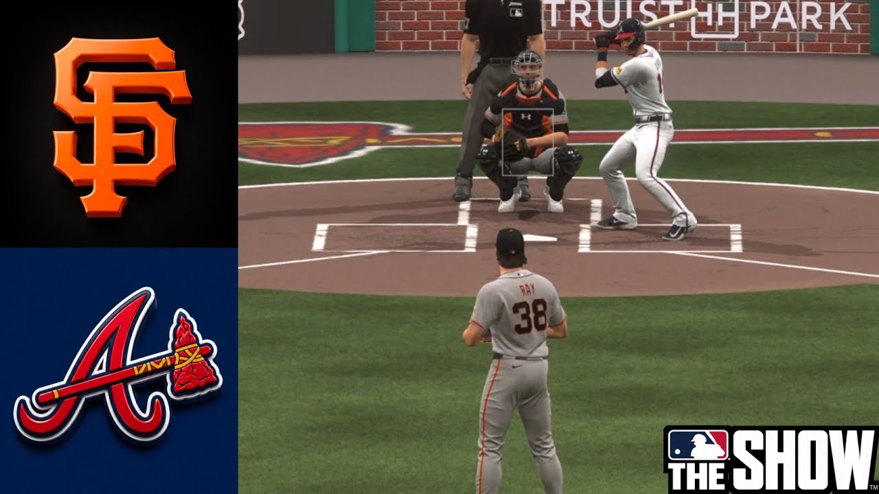 🔴 В ПРЯМОМ ЭФИРЕ: San Francisco Giants против Atlanta Braves СИМУЛЯЦИЯ | 17 июня ПОЛНЫЙ ГЕЙМПЛЕЙ ...
