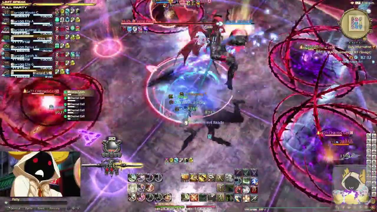 Highlight: FF 14 Savage prog M9s with Nights Edge
