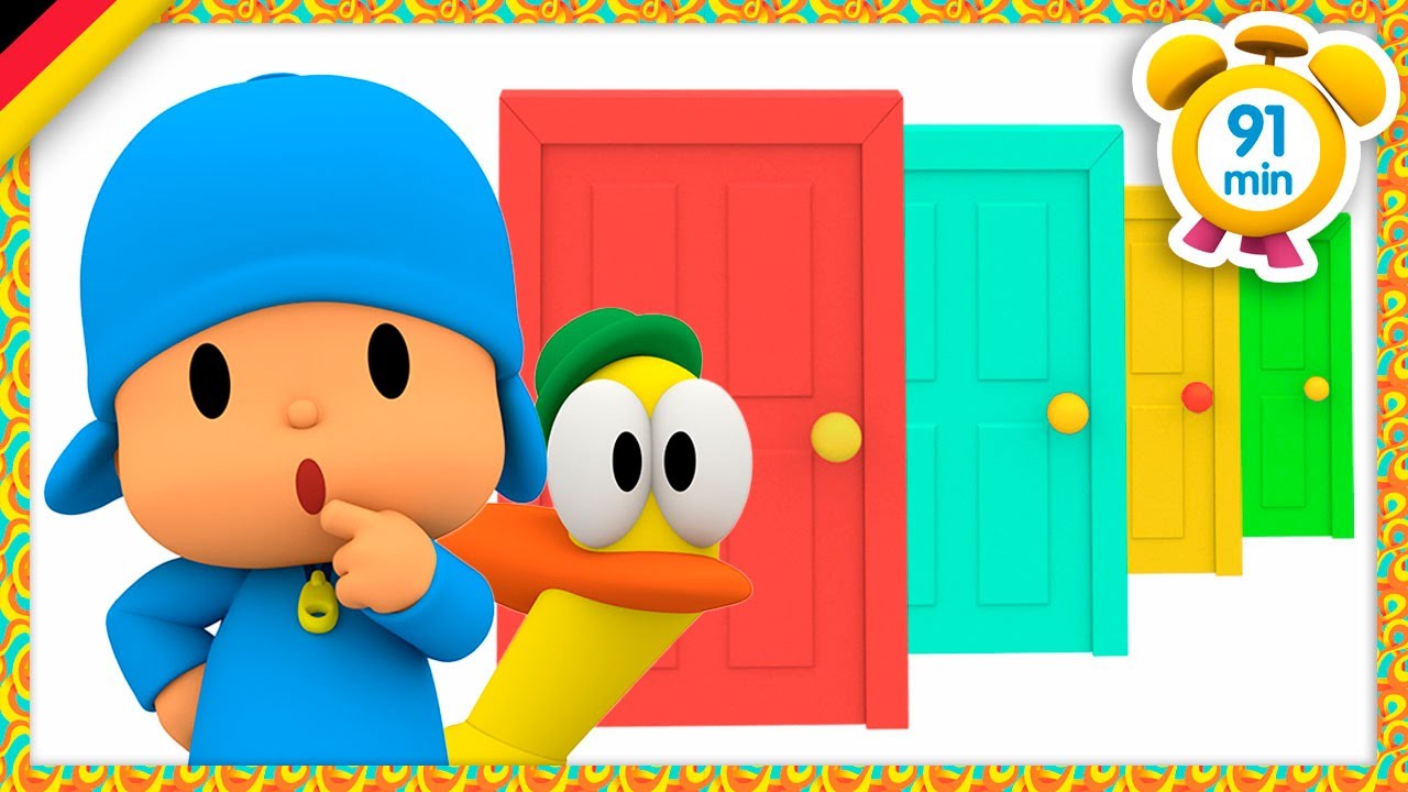 🚪 POCOYO DEUTSCH -Die tausend bunten Türen  [ 91 minuten ] | CARTOONS und SERIEN für KINDER