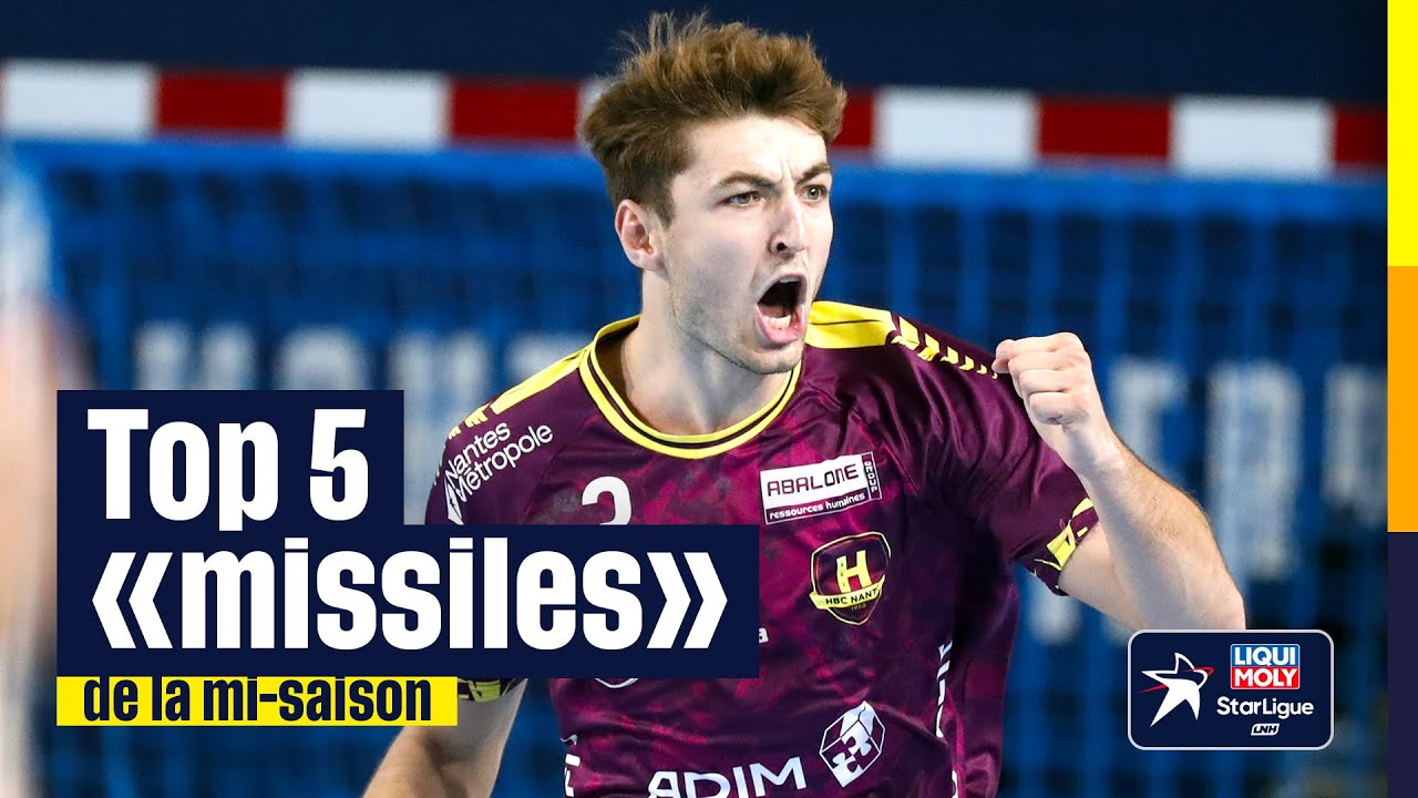 #HANDBALL  | LES PLUS GROS TIRS ! 🔥 | Top 5 missiles #LiquiMolyStarLigue