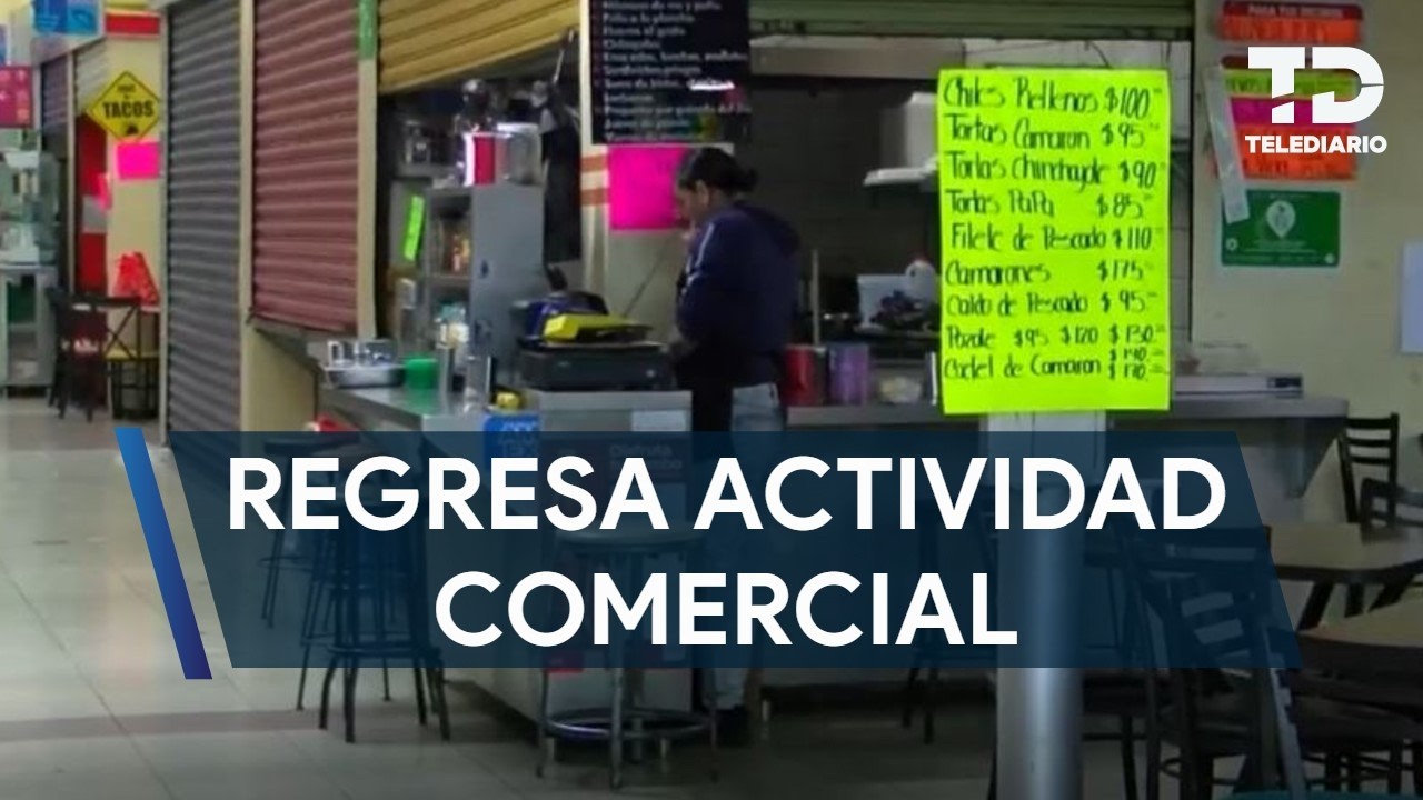 Actividad comercial se reactiva en Guadalajara tras violencia por abatimiento de 