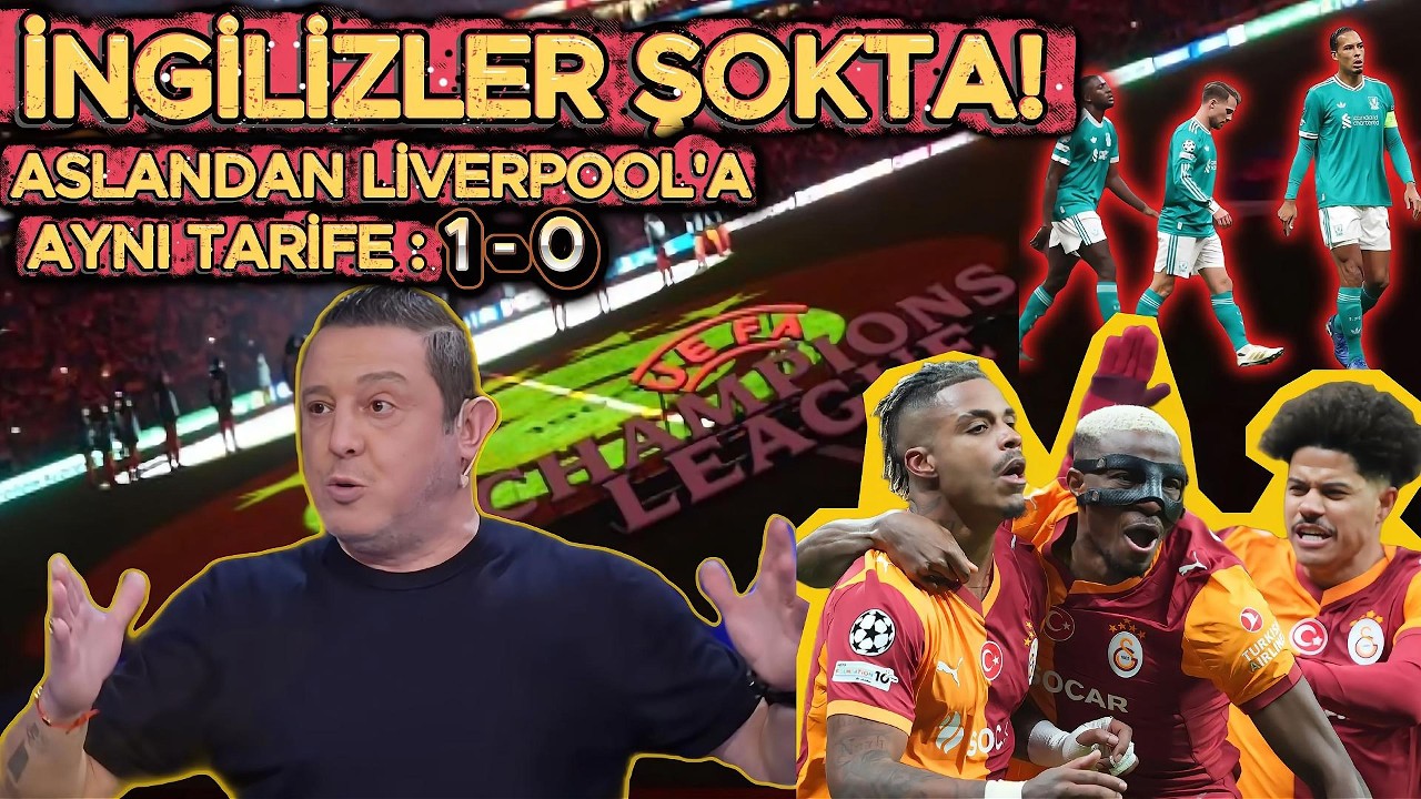 YİNE GALATASARAY, YİNE AYNI TARİFE LİVERPOOL'A !🔥