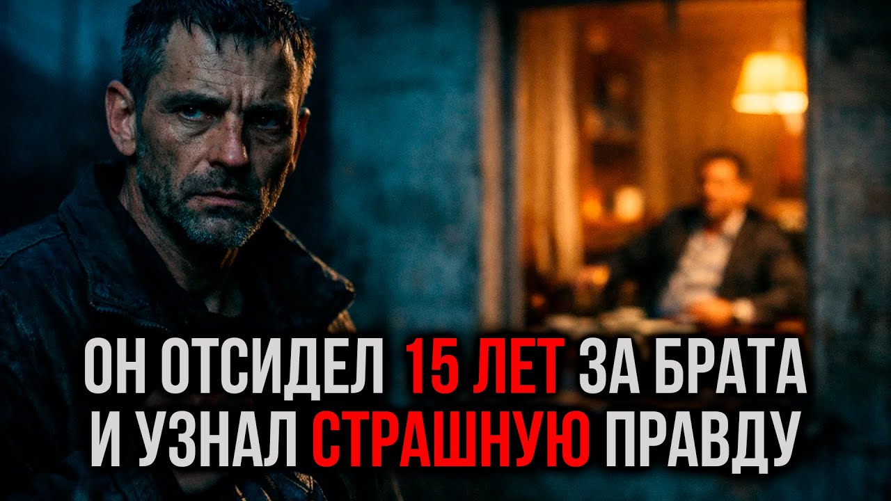 Он ОТСИДЕЛ за брата на 15 лет — а выйдя, узнал, что его ПРЕДАЛ родной человек...