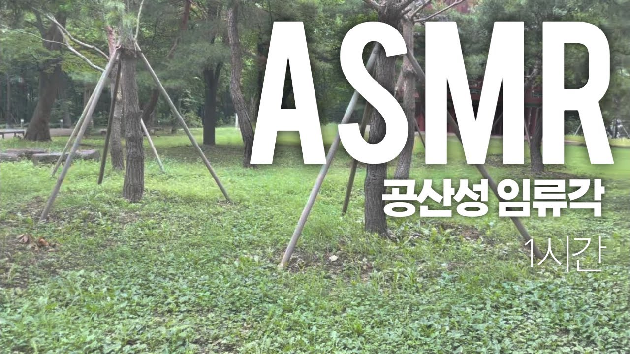 ASMR Gongsanseong Fortress Imryugak 1 hour 공산성 임류각 1시간
