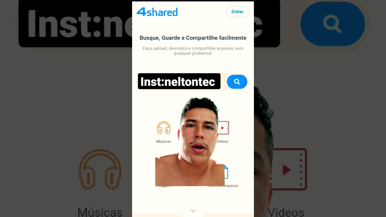 4shared marcou minha trajet&oacute;ria de vida. #4shared #hospedagem #tecnologia