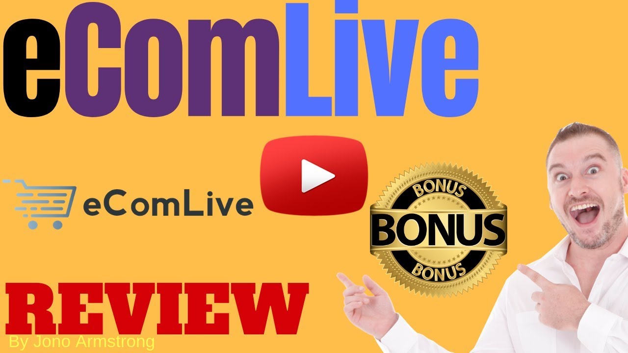 eComLive Review ⚠️ WARNING ⚠️ DON'T BUY ECOM LIVE WITHOUT MY 👷 CUSTOM 👷 BONUSES!!