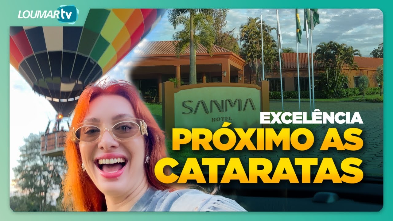 HOTEL SANMA: JU TESSARO REVELA COMO É SE HOSPEDAR AO LADO DAS CATARATAS