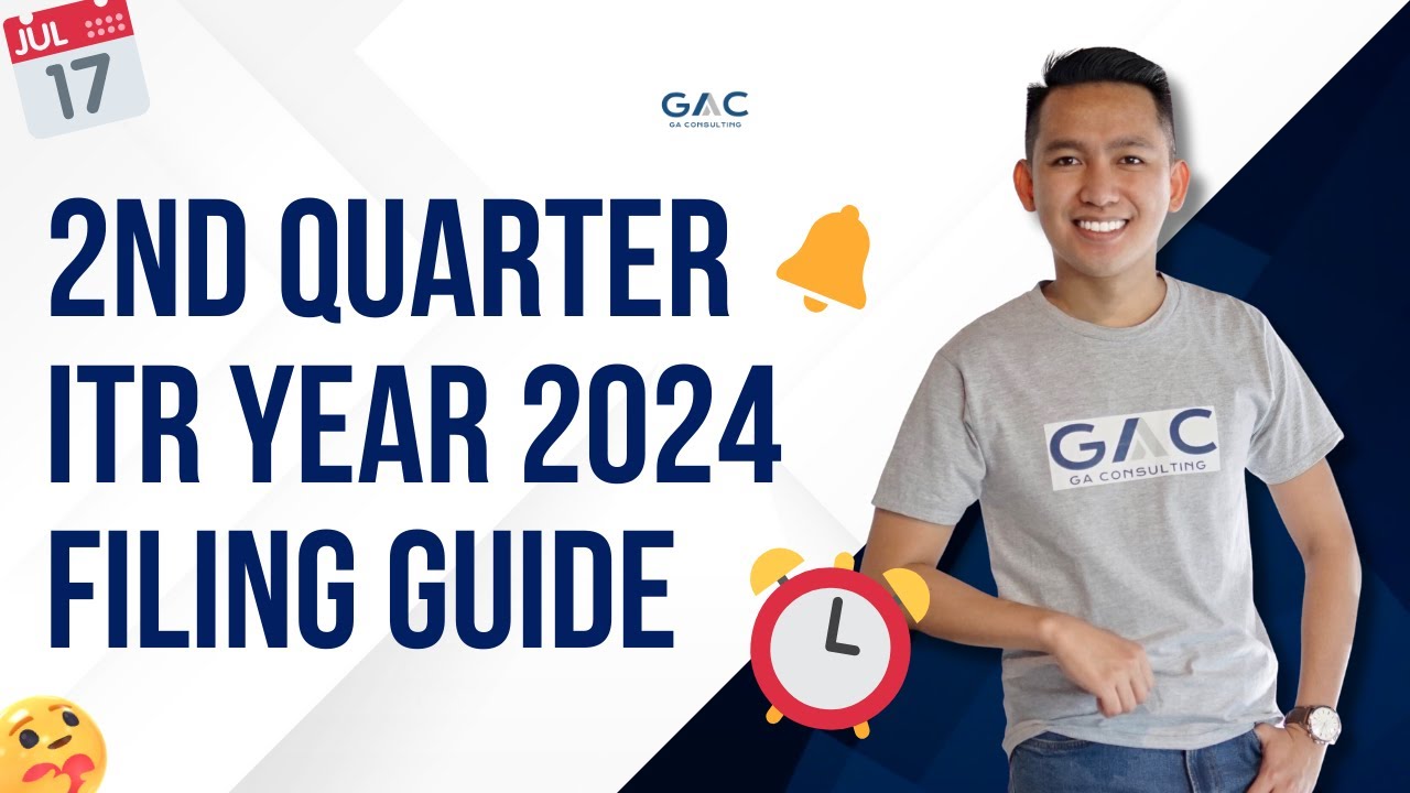 Freelancer 2nd Quarter 2024 ITR Filing Guide 📍