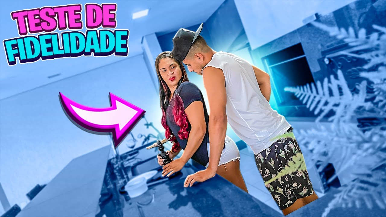 TESTE DE FIDELIDADE COM O SÓSIA DO RENATO E A SEGURANÇA