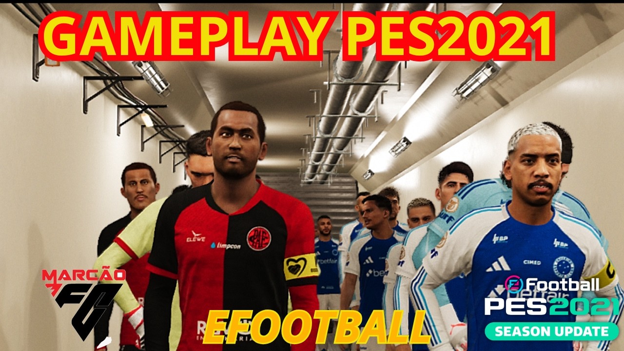 CRUZR31R0 X P0US0 4L3GR3 40 V1V0 C0M 1M4G3NS l JOGO DE HOJE SIMULAÇÃO PES 21