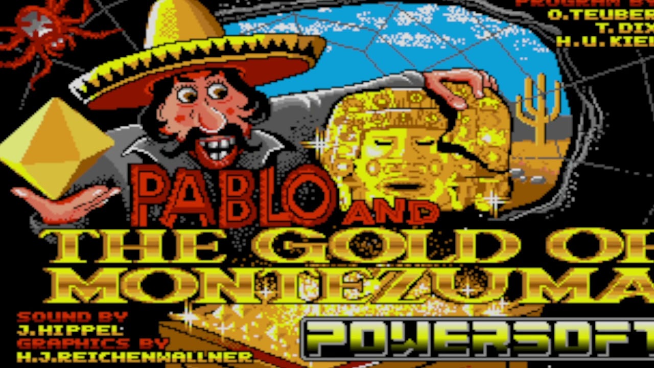 Pablo and the Gold of Montezuma Part II- Atari St - Music Cover By Kaktus