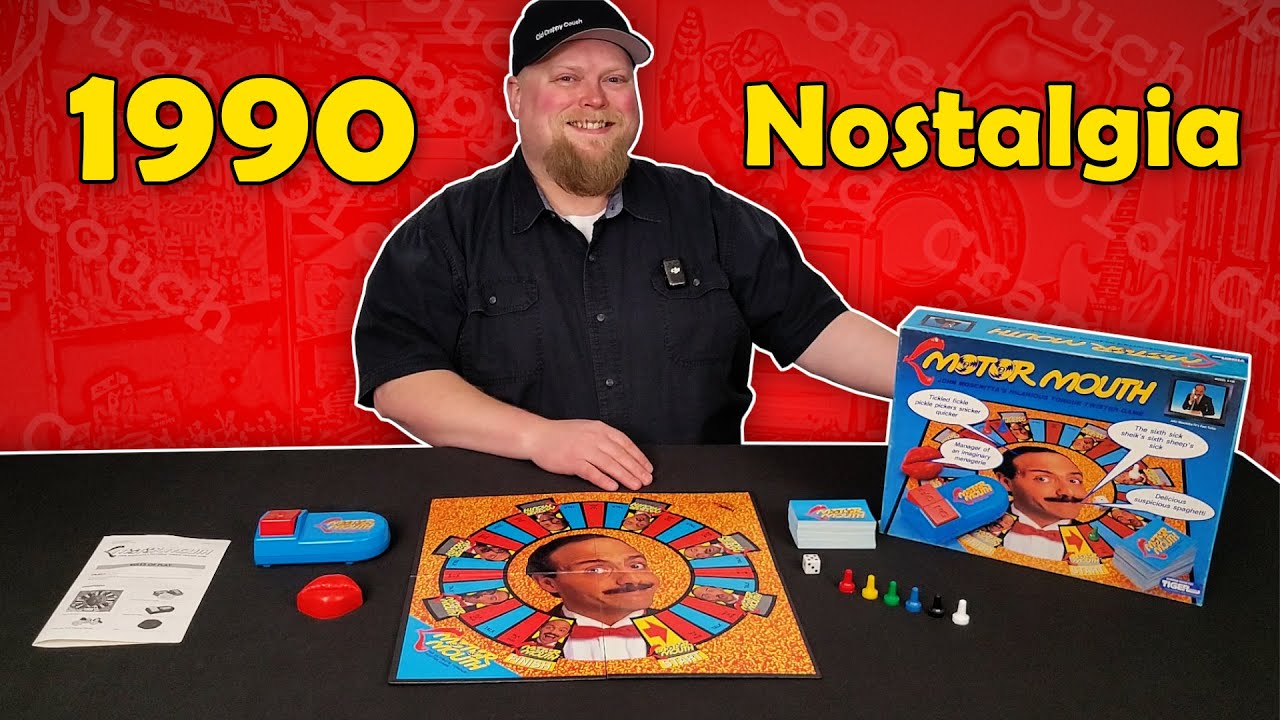 Motor Mouth Retro Board Game Review - Tiger 1990