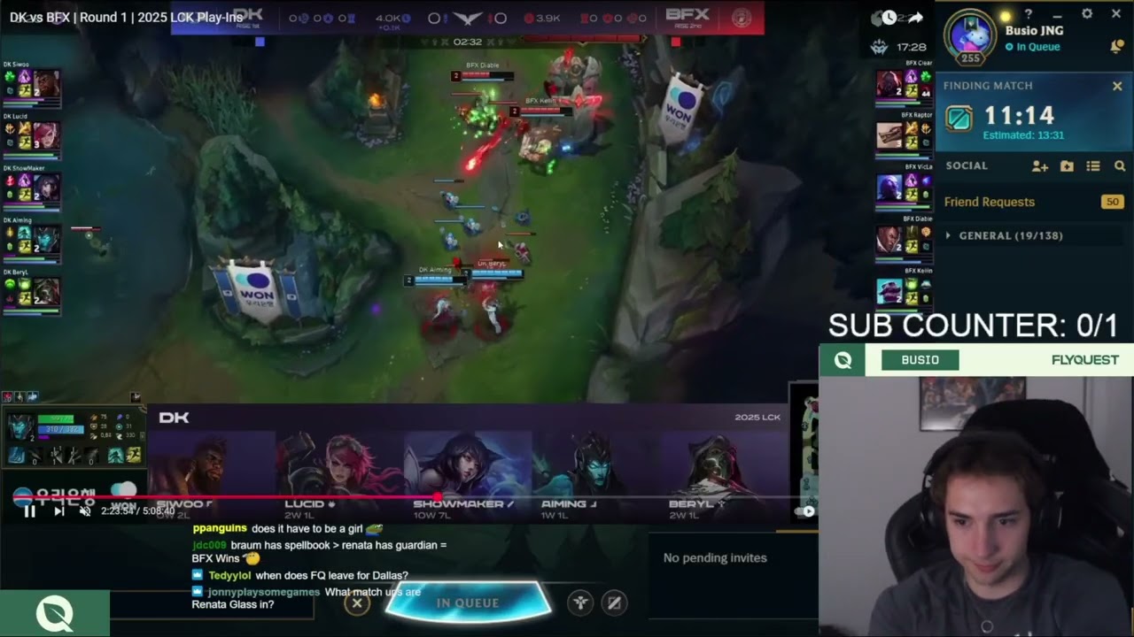Busio lvl 3 gank timing