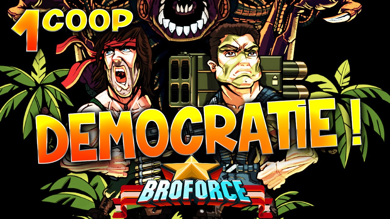 Fanta et Bob dans BroForce - Ep.1: DEMOCRATIE !