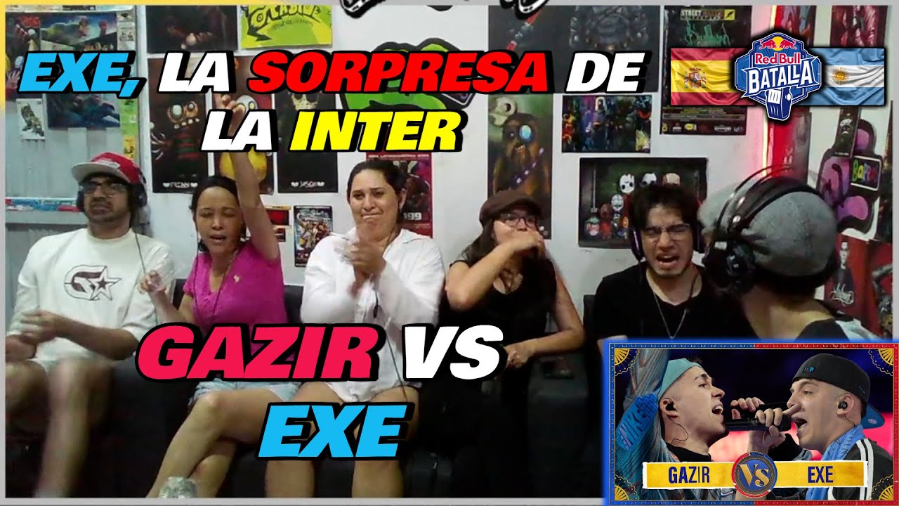 🔴COLOMBIANOS REACCIONAN a GAZIR vs EXE - ¡LA REVELACIÓN DEL EVENTO! [RED BULL INTERNACIONAL 2024]