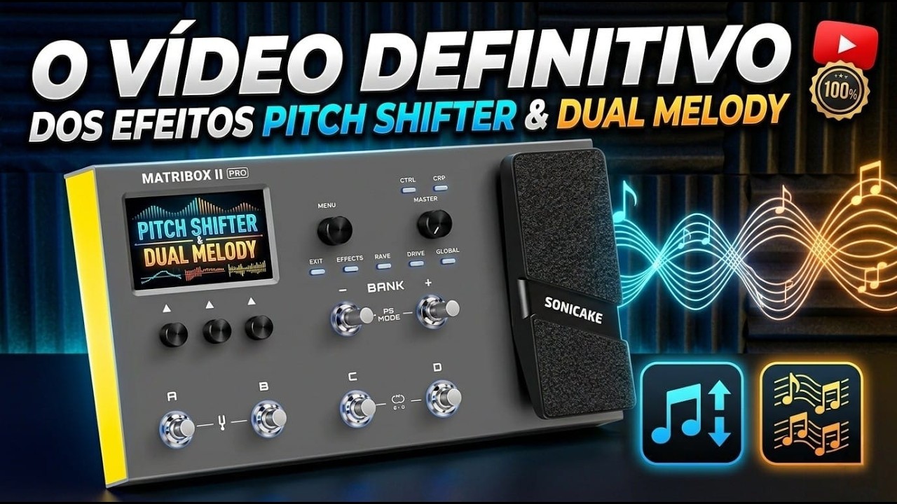Matribox 2 PRO Pitch Shifter O vídeo definitivo
