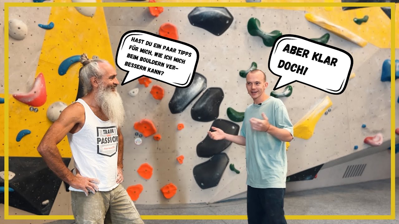 Eine Bouldersession mit TomTom & Edi