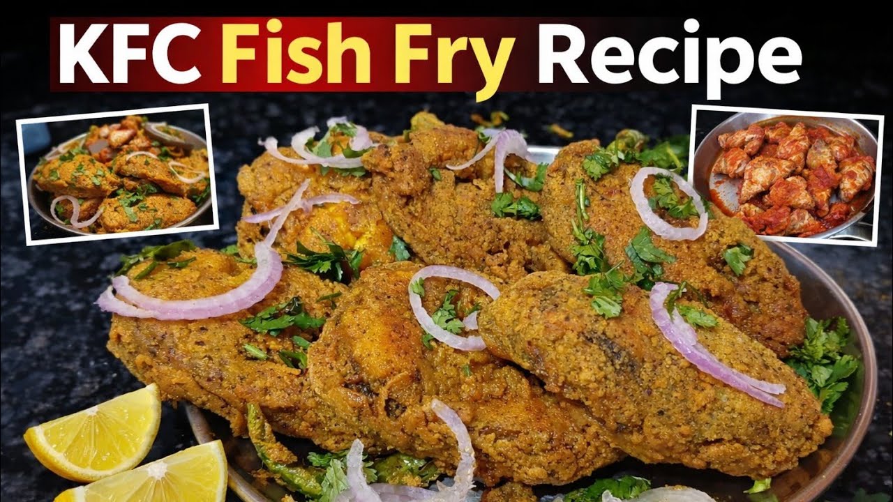 KFC Style Fish Fried Recipe 