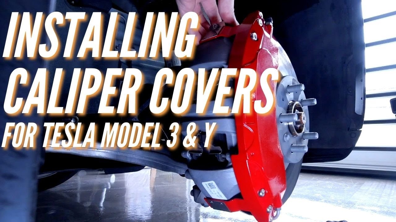 Installing Caliper Covers for the Tesla Model 3 or Y