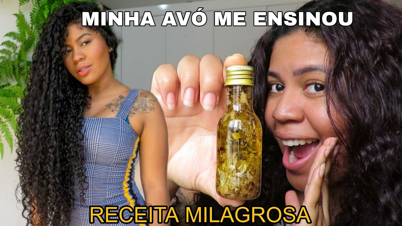 CABELO CRESCE MUITO RÁPIDO COM APENAS 2 INGREDIENTES 