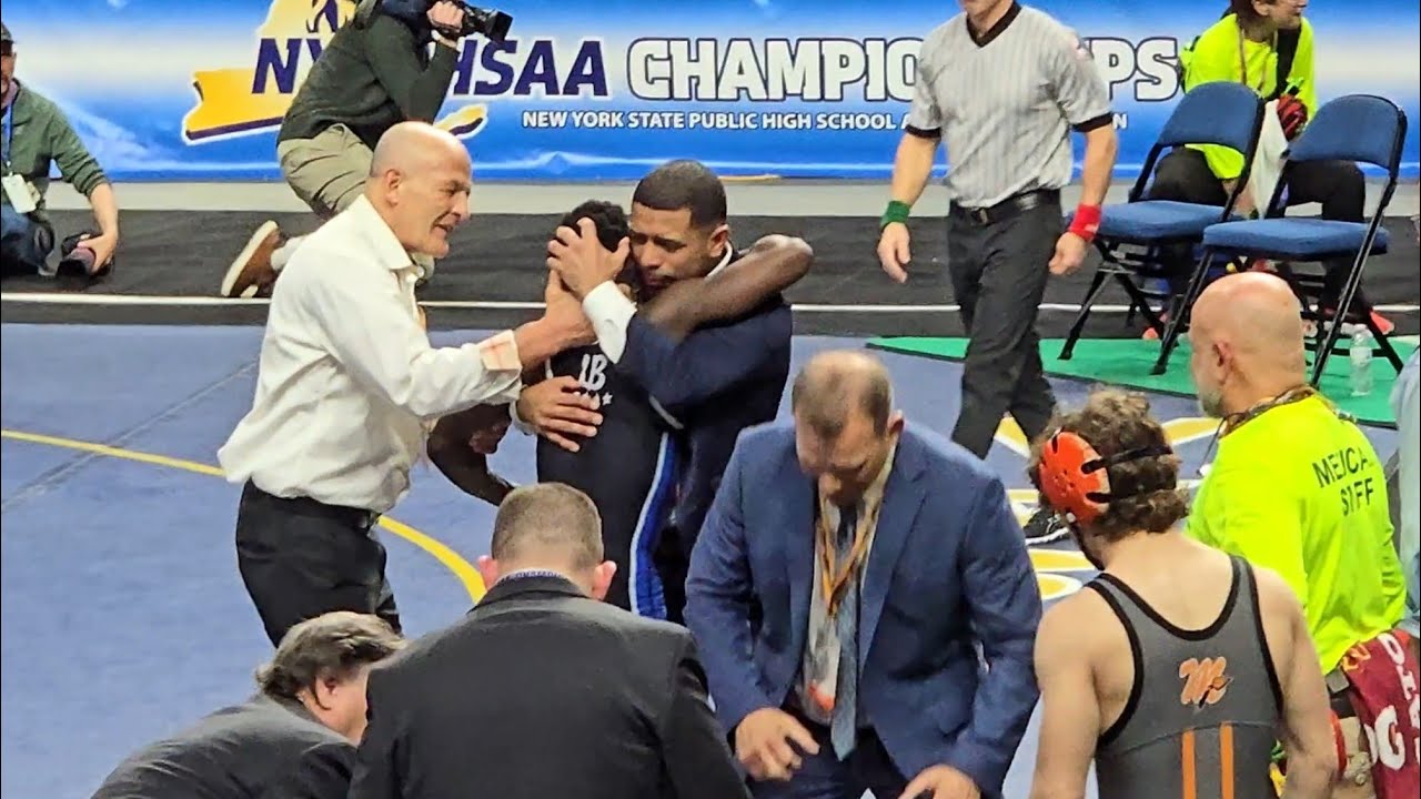 Dunia Sibomana Rodriguez (Long Beach) Vs Cooper Merli (Newburgh) 2025 NYSPHSAA Finals 116 pound
