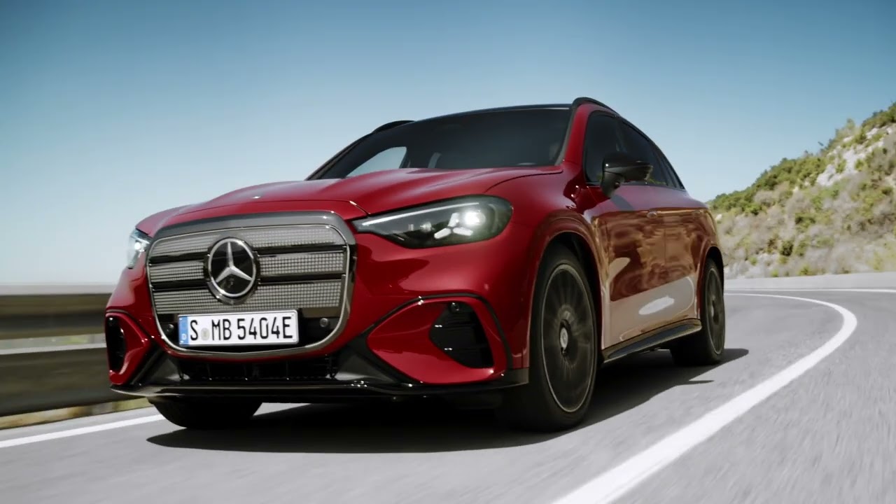 The all-new electric Mercedes-Benz GLC 400 4MATIC with EQ Technology Driving Video