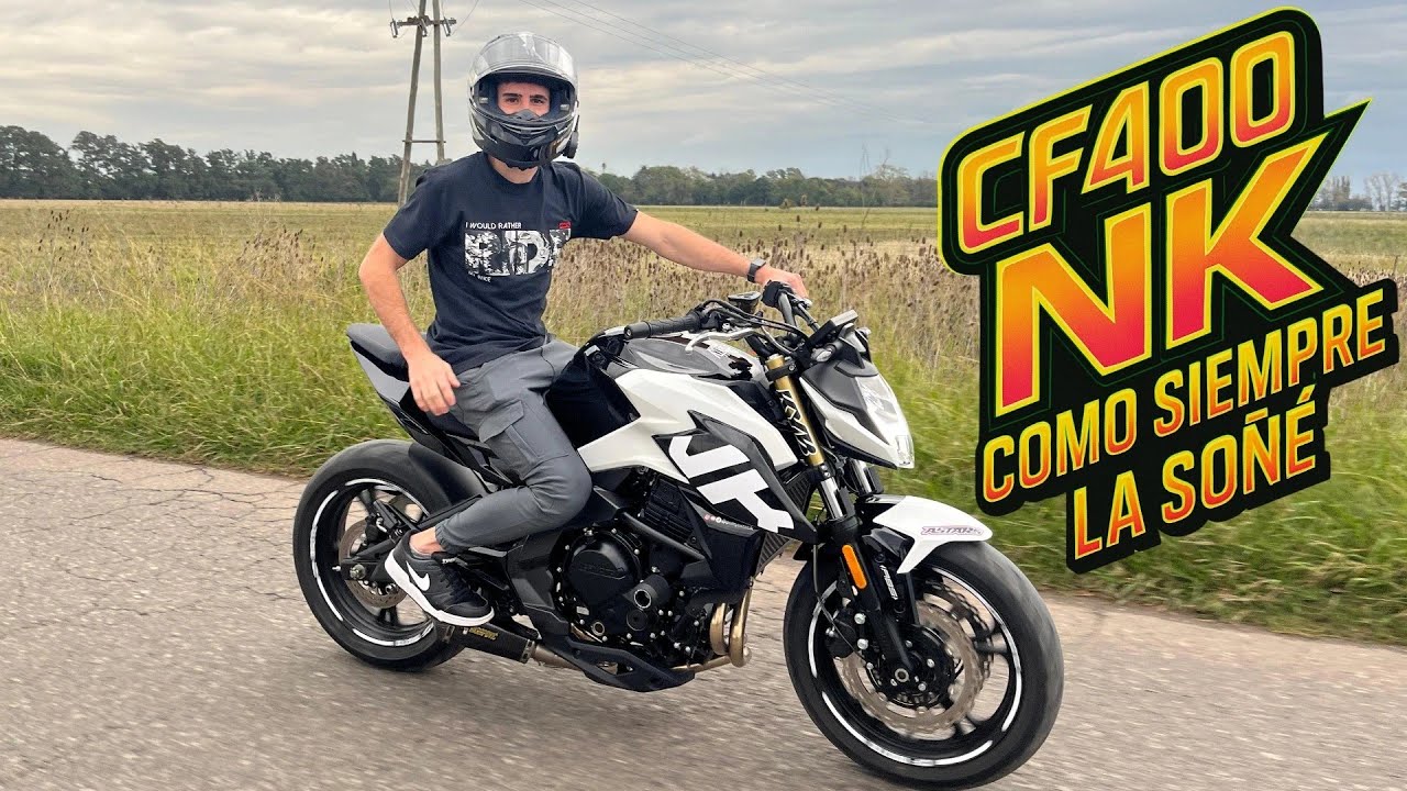 Armamos CFmoto 400NK 💣💥// Potty EstetiK