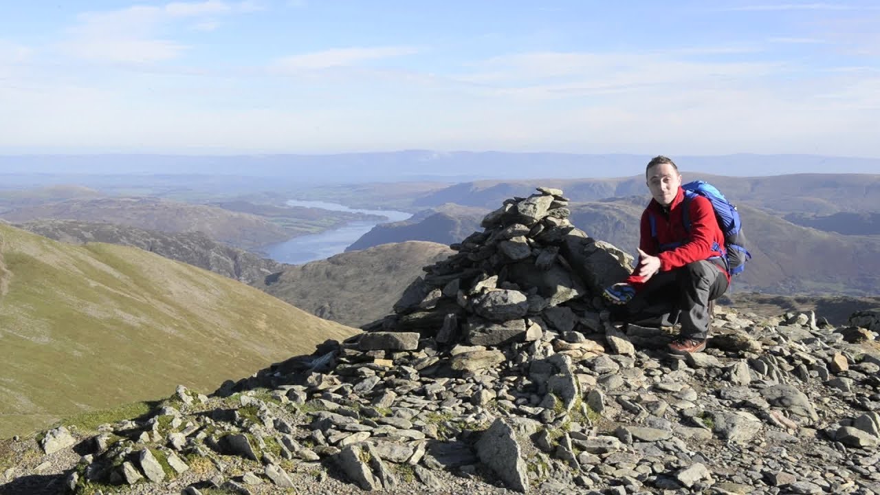 Britain's Mountain Challenges: Striding Edge scrambling