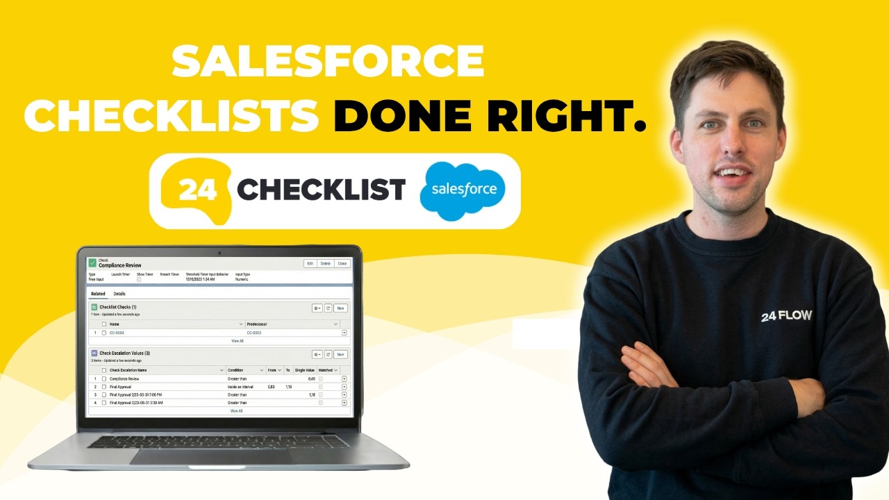 Salesforce Checklist App for Quality Control & Process Compliance | 24Checklist