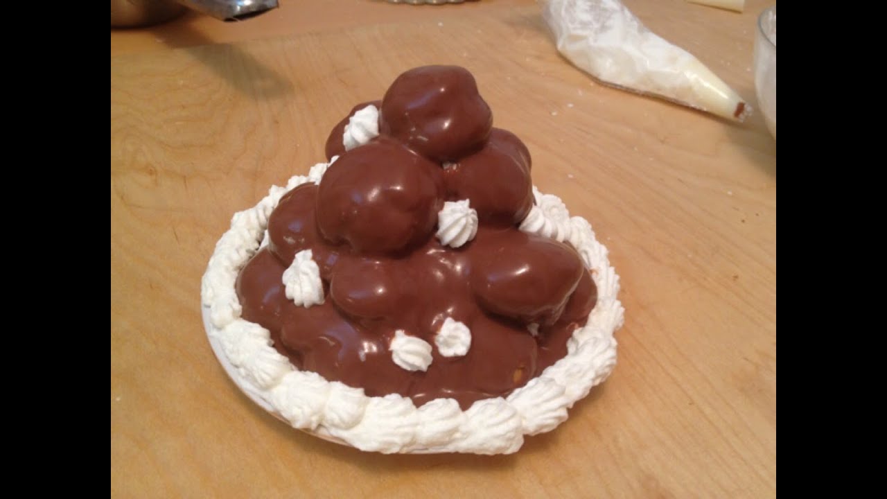 Come fare la Profiteroles al cioccolato by expasticcere