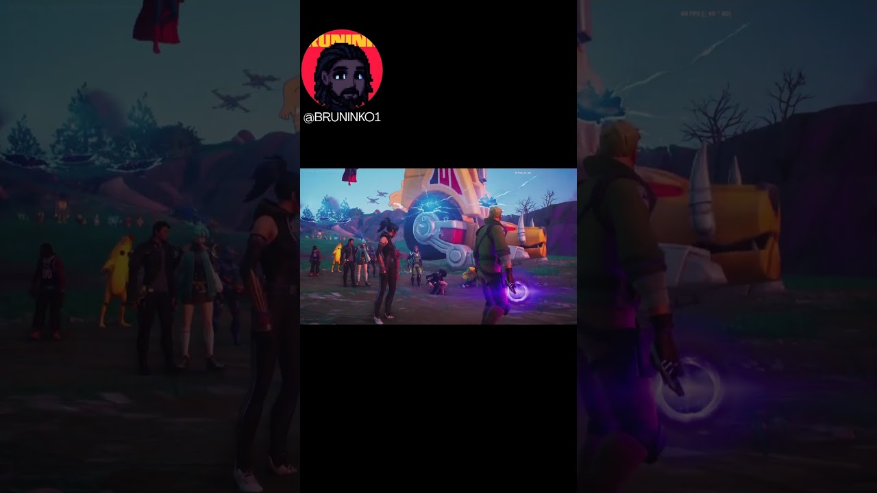 FIM DO CAPITULO DE FORTNITE COM EVENTO REFERENCIADO OS VINGADORES! 