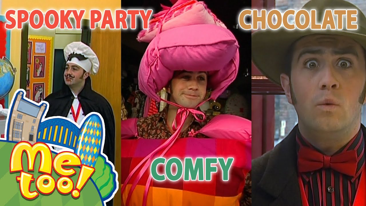The Spooky Halloween Party | EP 16 - 18 |  #FullEpisodes | TV Show For Kids | @MeTooOfficialTVShow