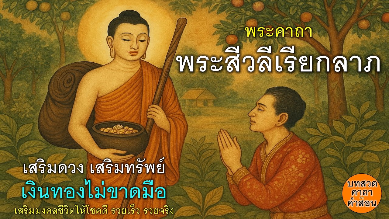 พระคาถาพระสีวลีเรียกลาภ เสริมโชค เสริมลาภ ค้าขายร่ำรวย เสริมมงคลชีวิตให้โชคดี รวยเร็ว รวยจริง.