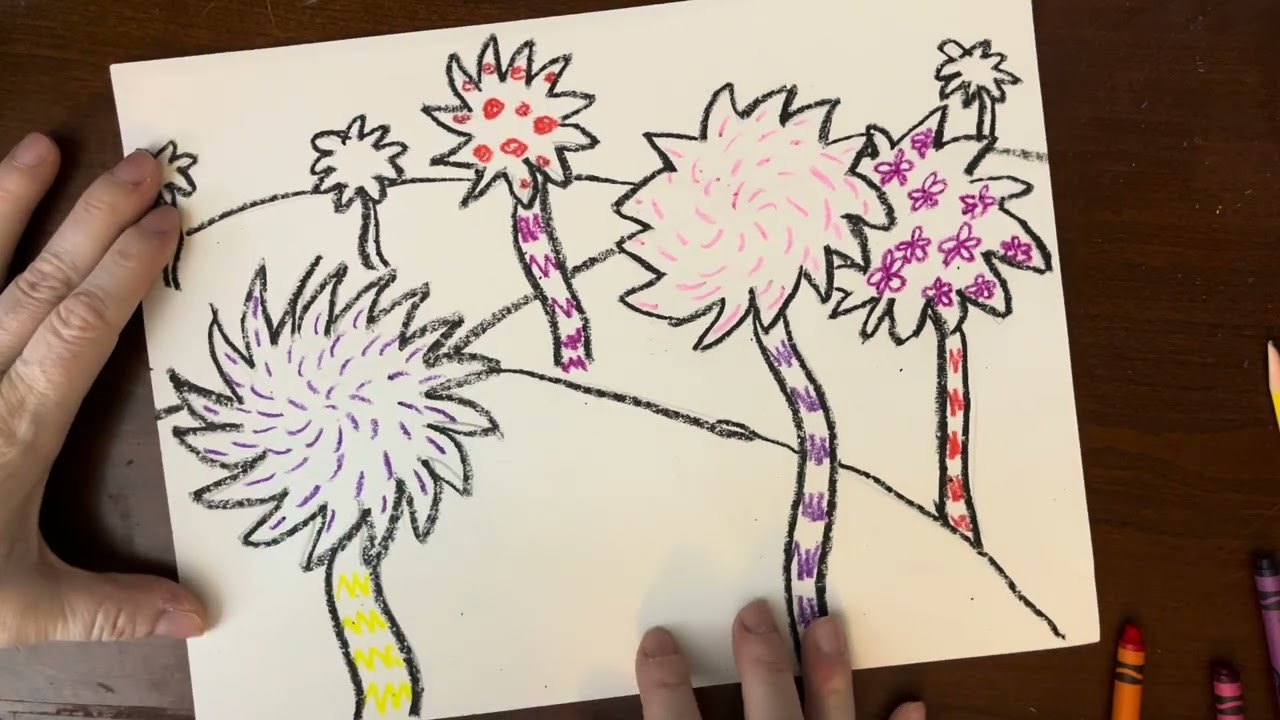 Dr. Seuss Truffula Trees