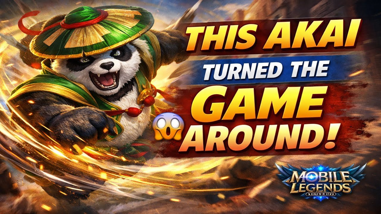 THIS AKAI TURNED THE GAME AROUND! | Mobile Legends 