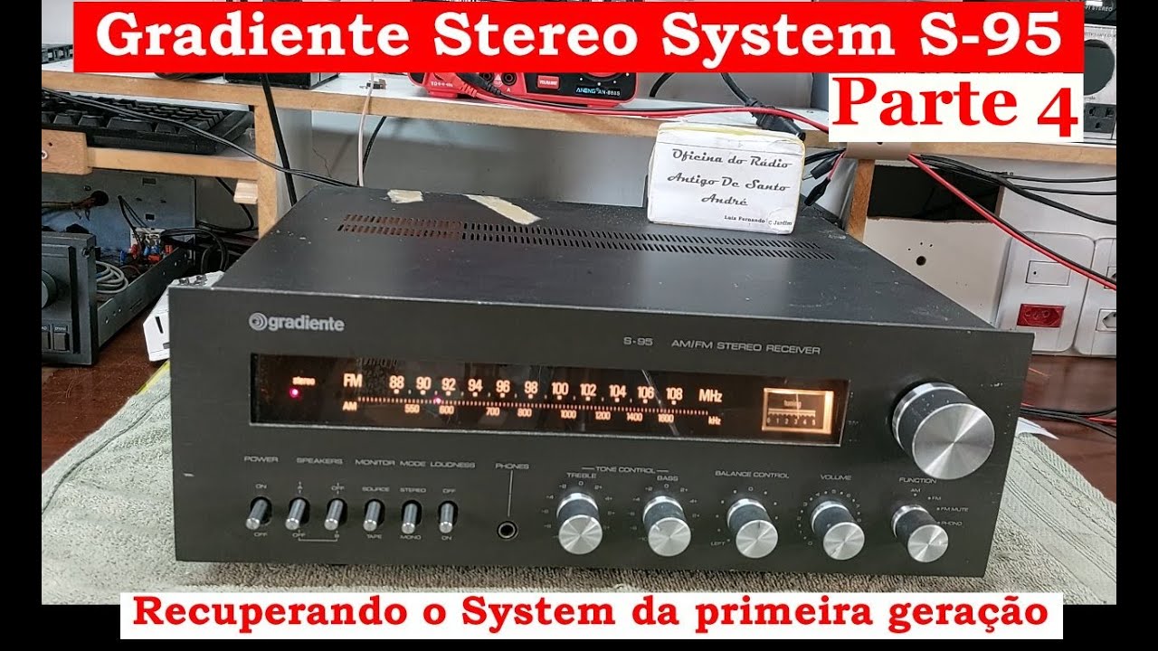 System S95: Restaura&ccedil;&atilde;o do Receiver, Parte 4