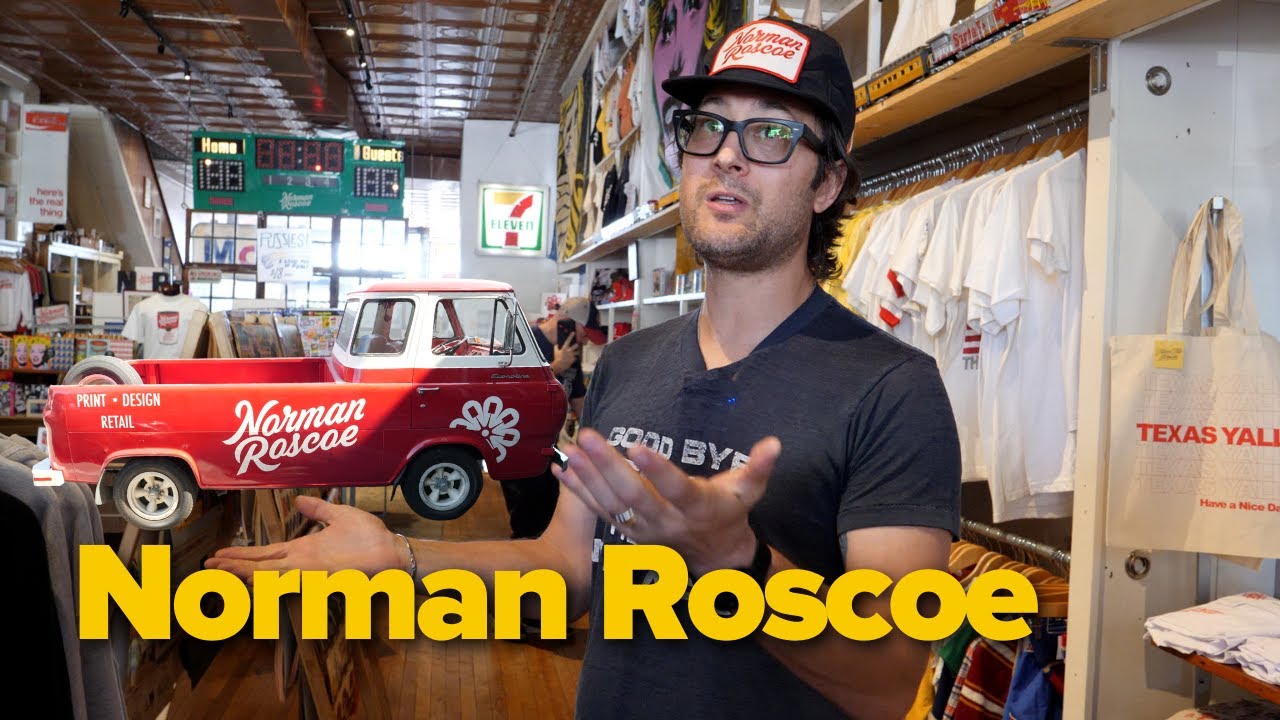 Norman Roscoe Shop Tour - Screen Printing in a 100 Year Old Building