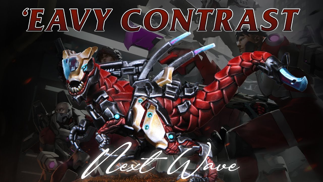 Можно ли нарисовать БЕСКОНЕЧНОСТЬ МЕТАЛЛИЧЕСКИМИ КРАСКАМИ? - Next Wave 'Eavy Contrast