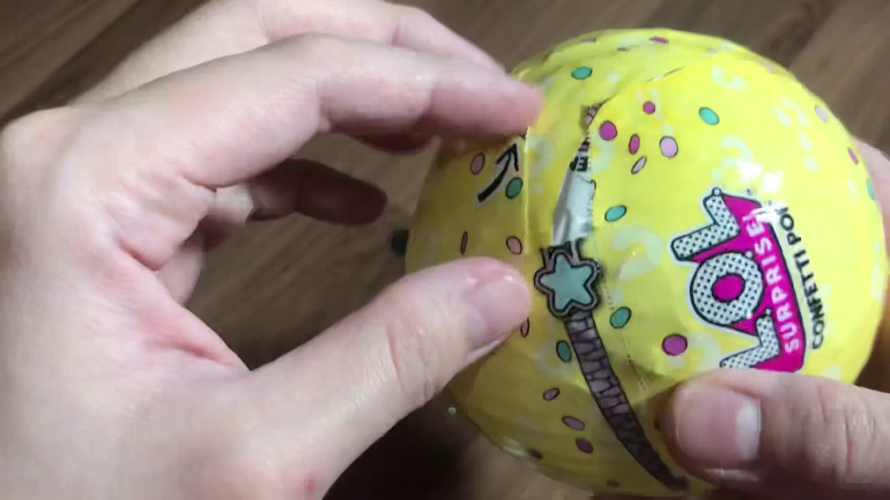 review / unboxing LOL confetti pop gold ball madame queen rare doll
