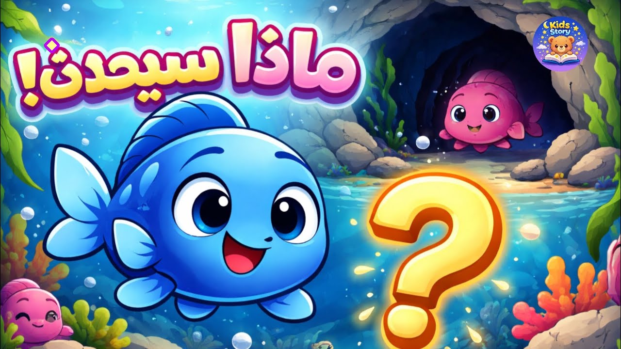 مغامرة السمكة لولو الشجاعة | قصة أطفال ممتعة تعلم الثقة والشجاعة 🌊