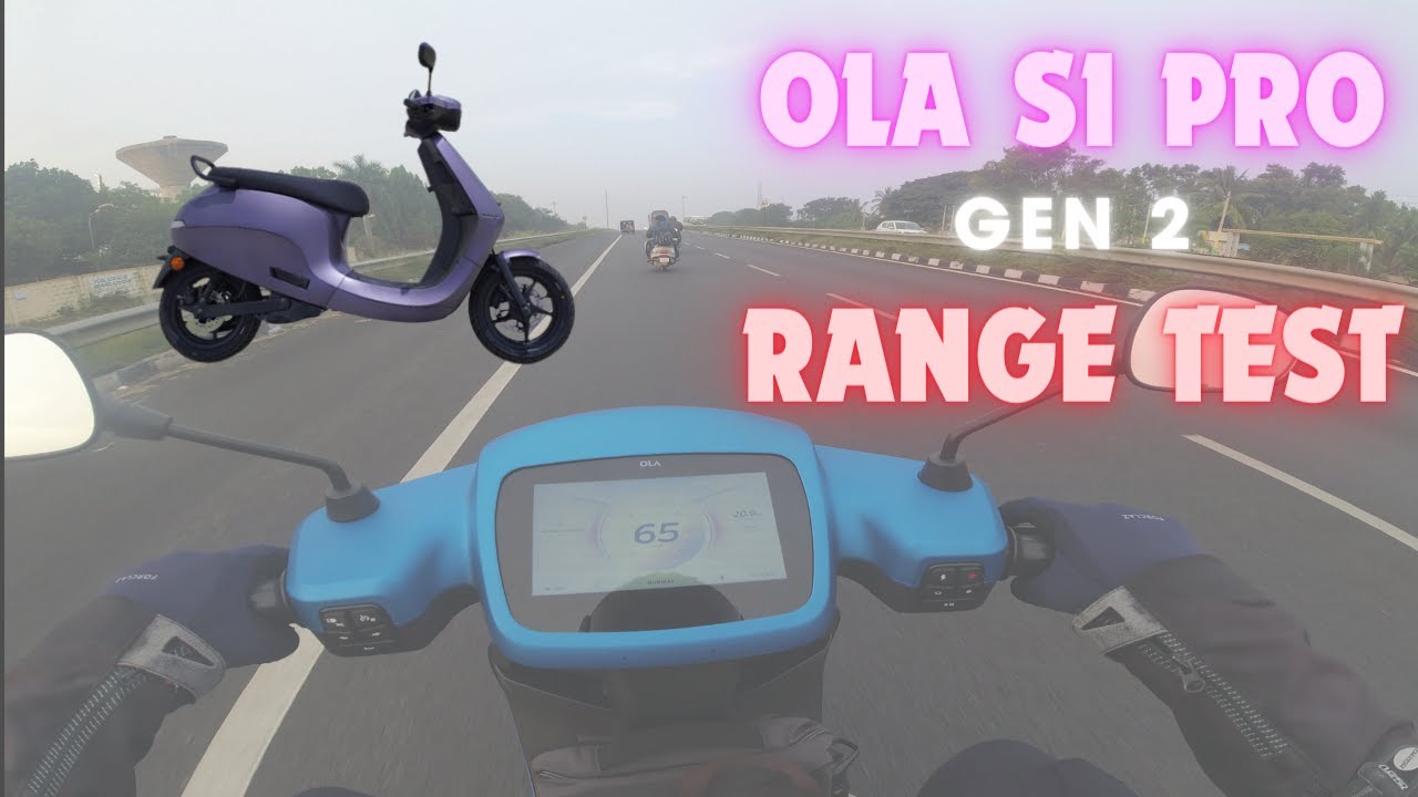 OLA S1 PRO GEN2 RANGE TEST - REAL RANGE TEST