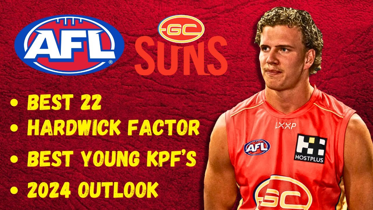 Analysing the Gold Coast Suns for AFL 2024
