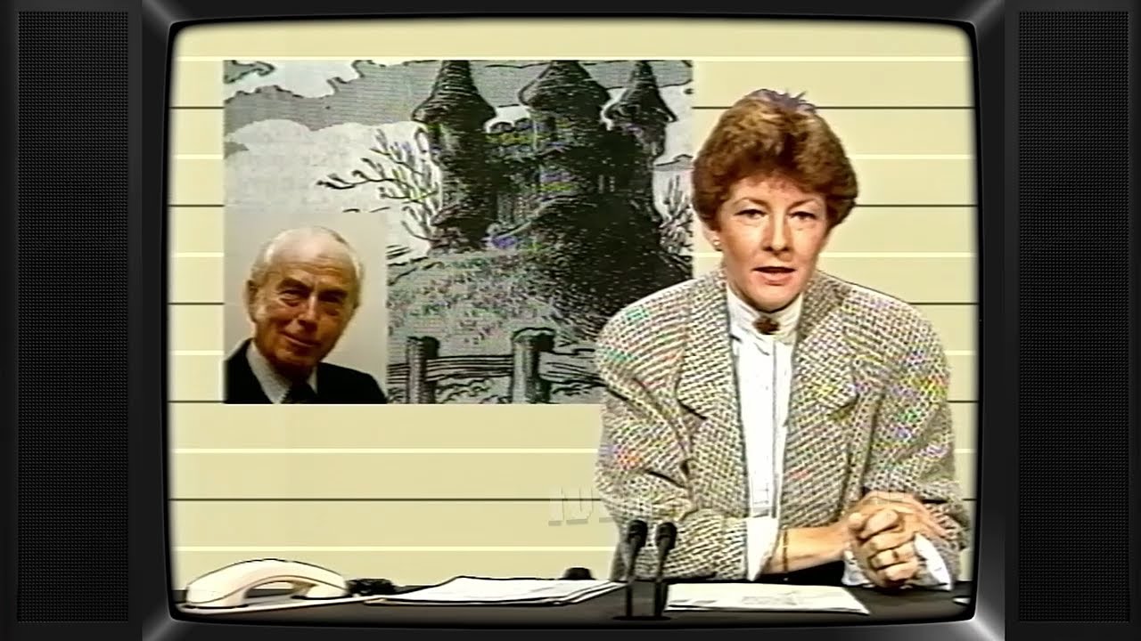 TV: NOS Journaal (19860120) - Item: Laatste Strip Olie B Bommel in het NRC (Marten Toonder)