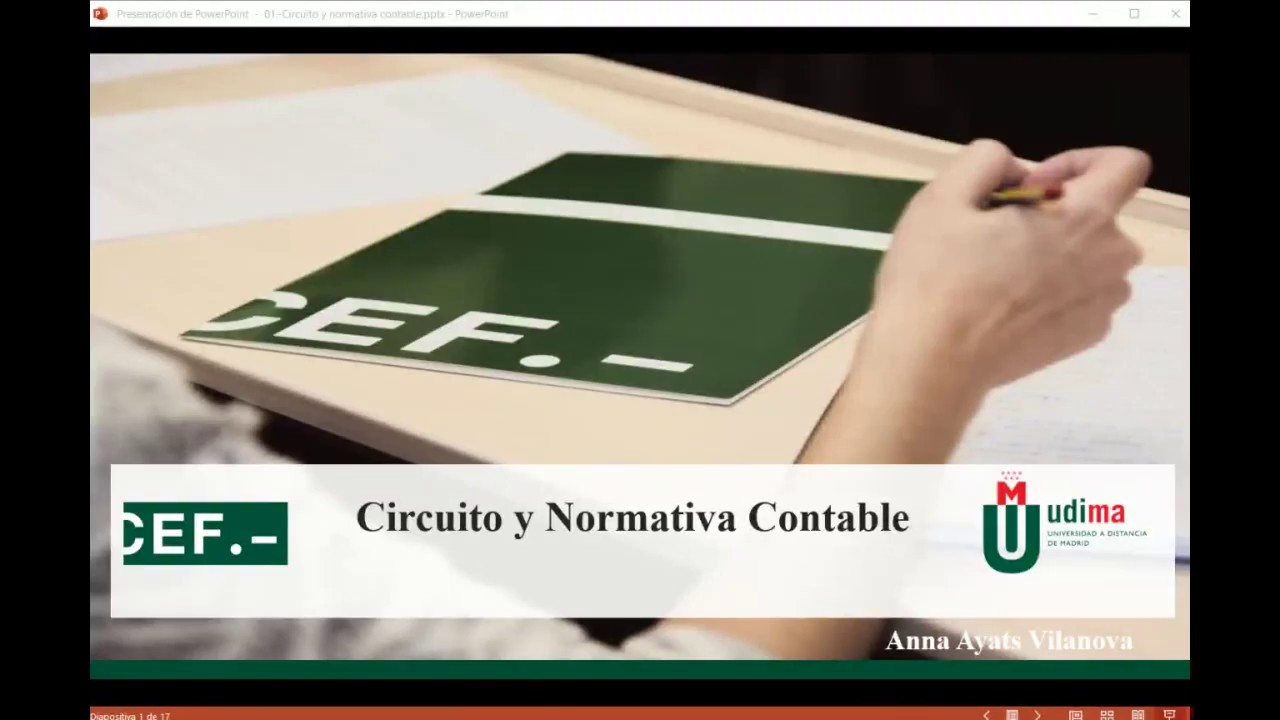 Circuito y normativa contable